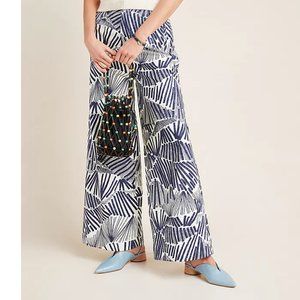 Anthropologie Kirstie Wide-Leg Pants Size 6